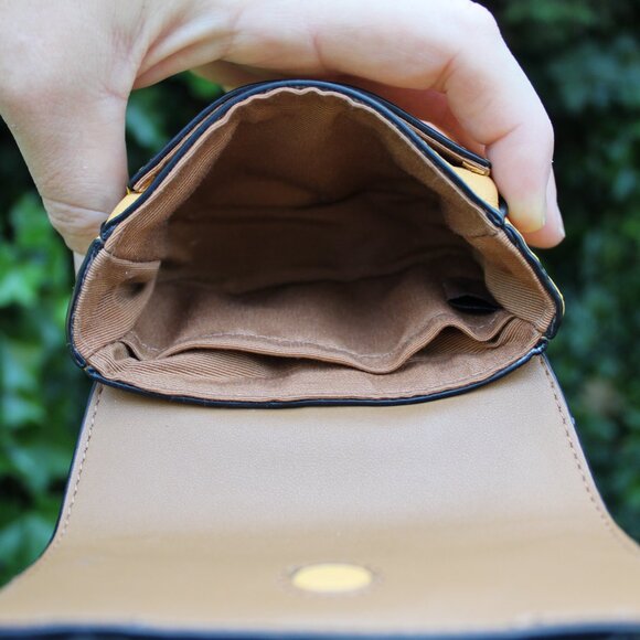 EUC COACH Micro Track Keyfob in Black Antique/Forest - Picture 5 of 9